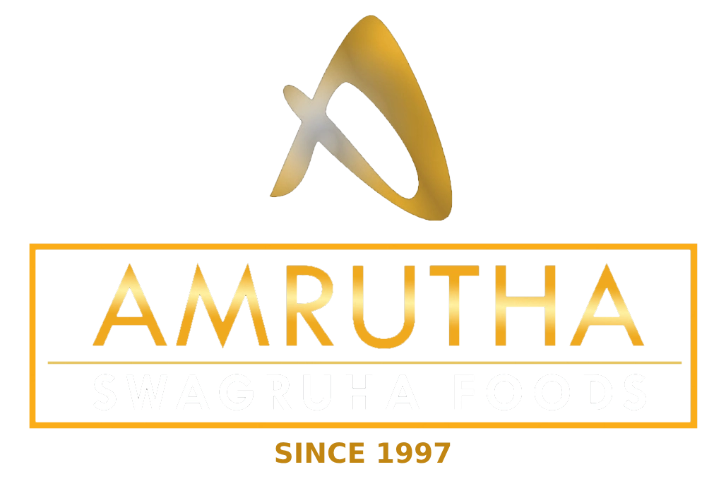 AMRUTHA SWAGRUHA FOODS logo